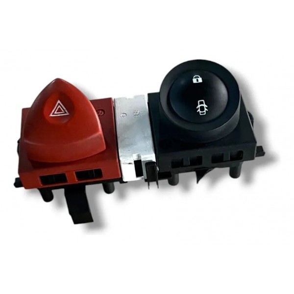 Botão Pisca Alerta Trava Porta Renault Megane 2008 2009 2010