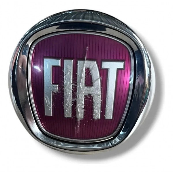 Emblema Parachoque Tampa Tras Fiat Grand Siena 1.4 2016 Det
