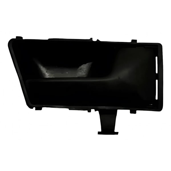 Maçaneta Interna Direita Volkswagen Santana Gol Voyage 1984 Preto Dianteira