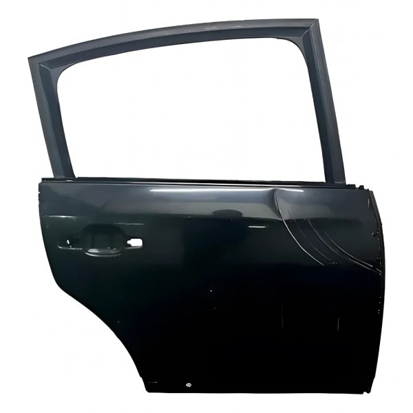 Porta Traseira Direita Citroën C4 2006 A 2007 Traseira Direito Preto