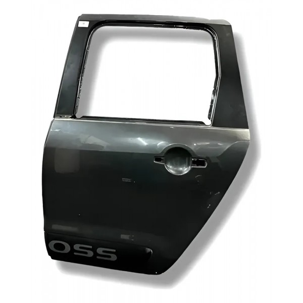 Porta Traseira Esquerda Citroen Aircross 2012 A 2015 1.6 16v Esquerdo Cinza