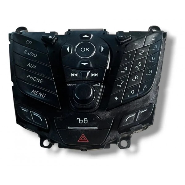 Comando Som Rádio Alerta Ford Focus 1.6 2014 2015 2016